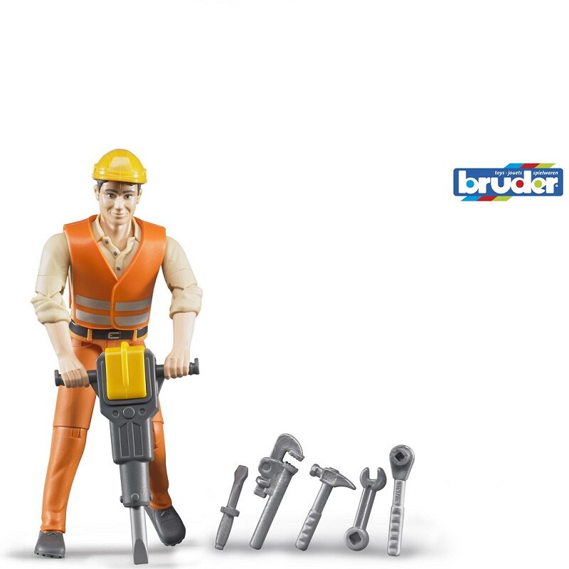 realistlik inimfiguur ehitustööline