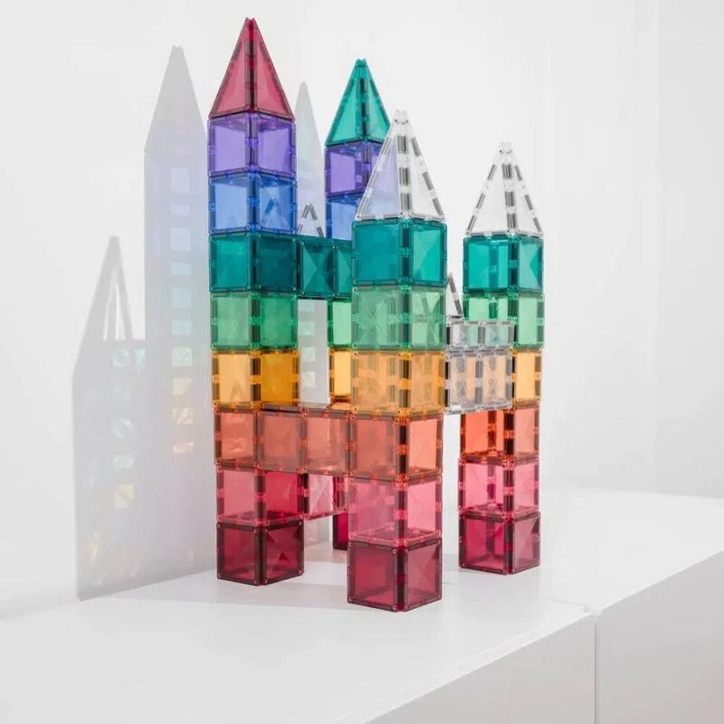 magnetklotsid ruutude komplekt