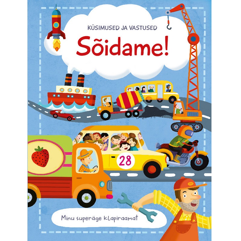 klapiraamat sõidame