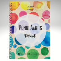 Tegelusvihik värvid