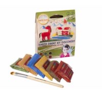 Natural earth paint discovery