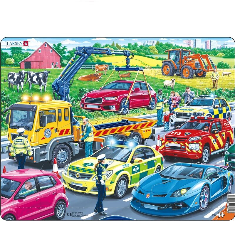 Sõidukid maanteel pusle