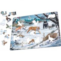 Siberi loomadega pusle