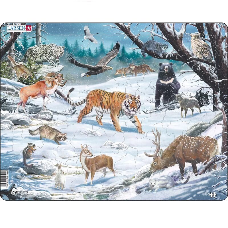 Siberi loomadega pusle