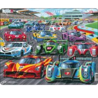 Võidusõiduautodega pusle