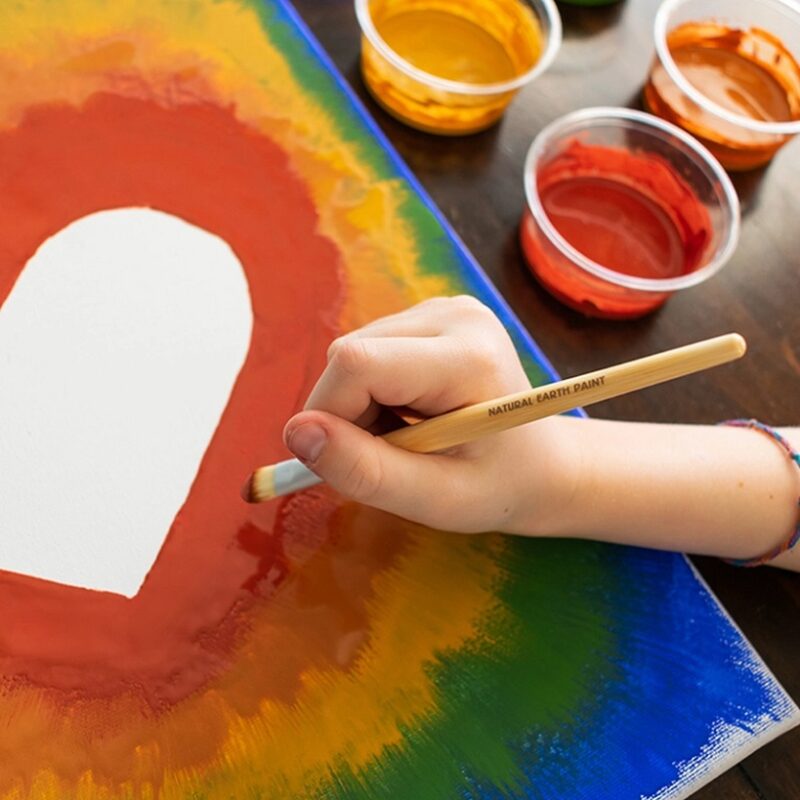 Looduslikud värvipintslid lastele