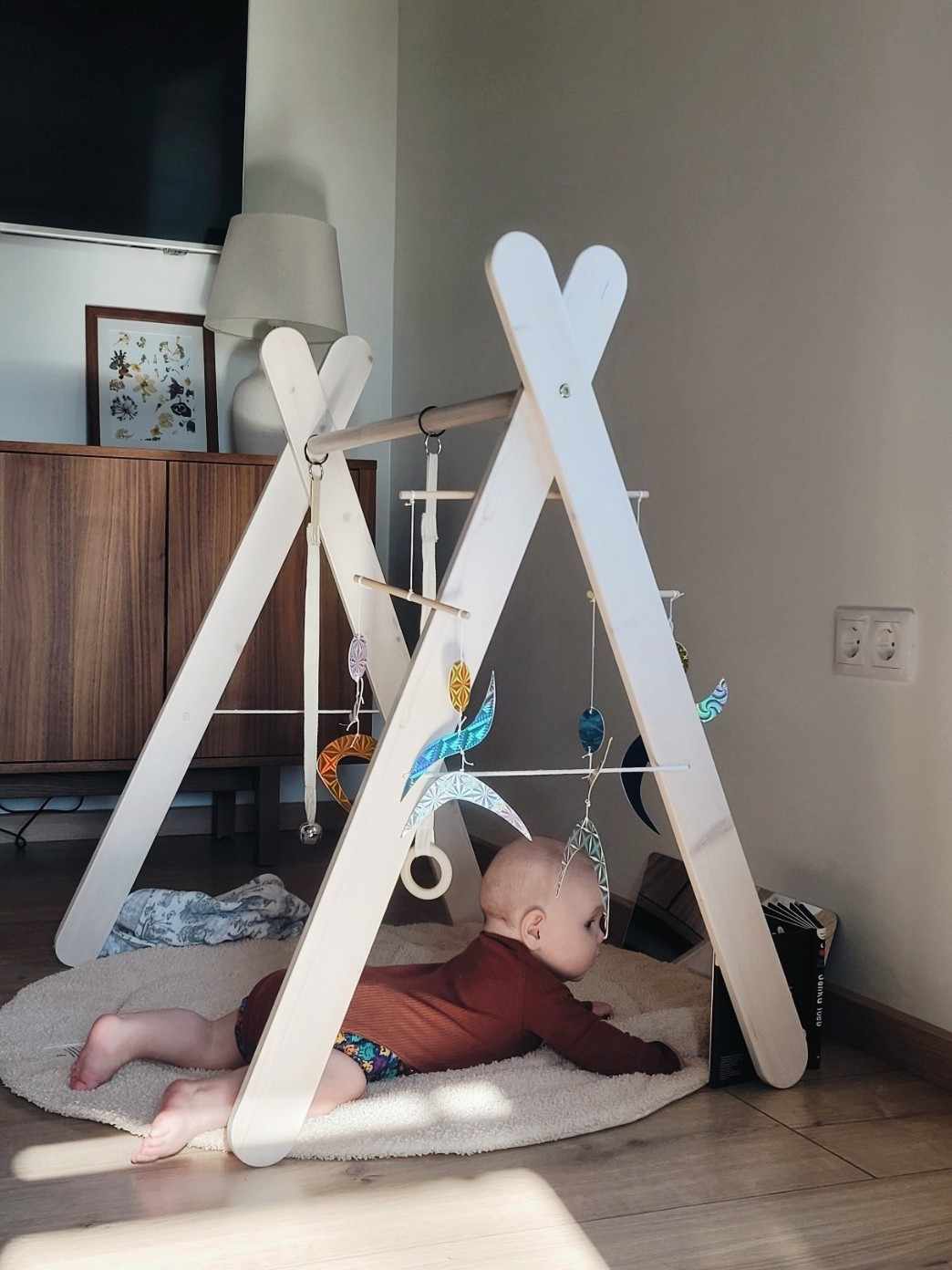 montessori õhukarussell munari beebile beebimänguasjad katsikuks kingiidee beebi areng kelluke rõngas oktaeedrid tantsijad