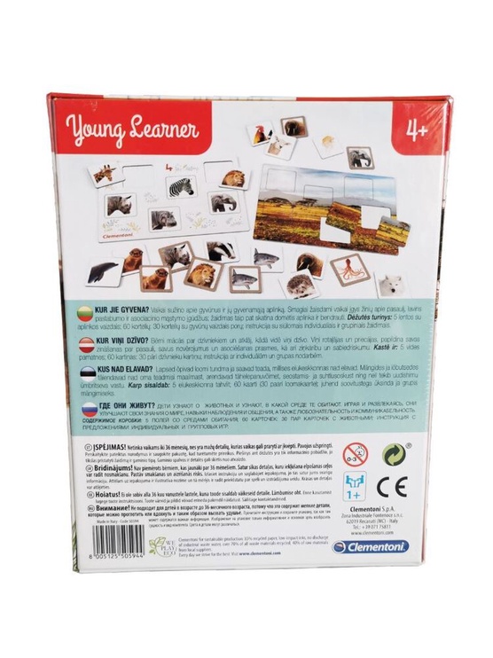 Realistlik lauamäng loomadest