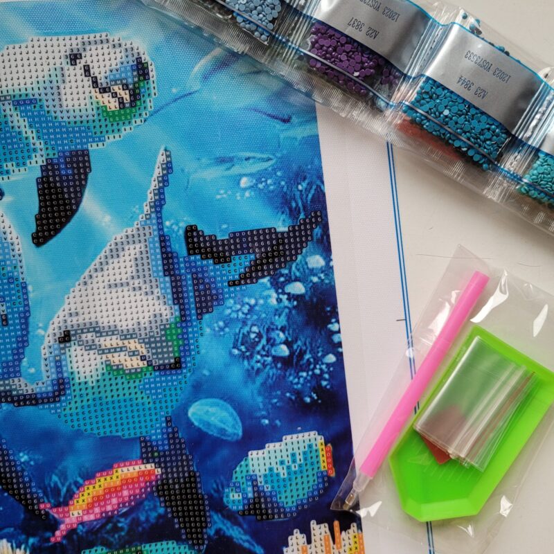 Teemantmosaiik, pildivalik, 40x50cm