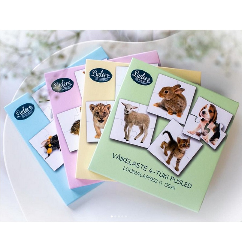 realstilike fotodega loomapusled