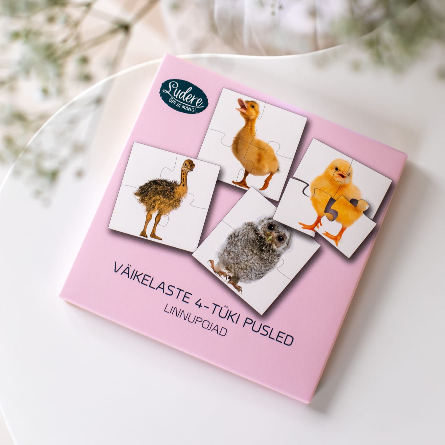 linnupoegadega puslekomplekt