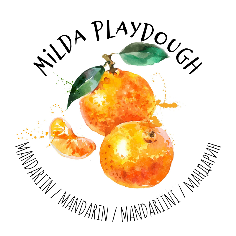 oranž pehme plastiliin