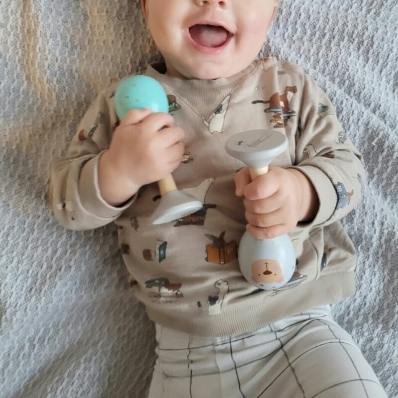 Maraka kõristid, 2tk, pastelsed