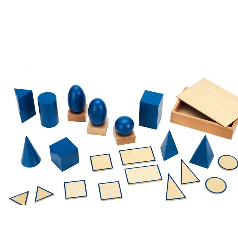 Montessori geomeetrilised kehad