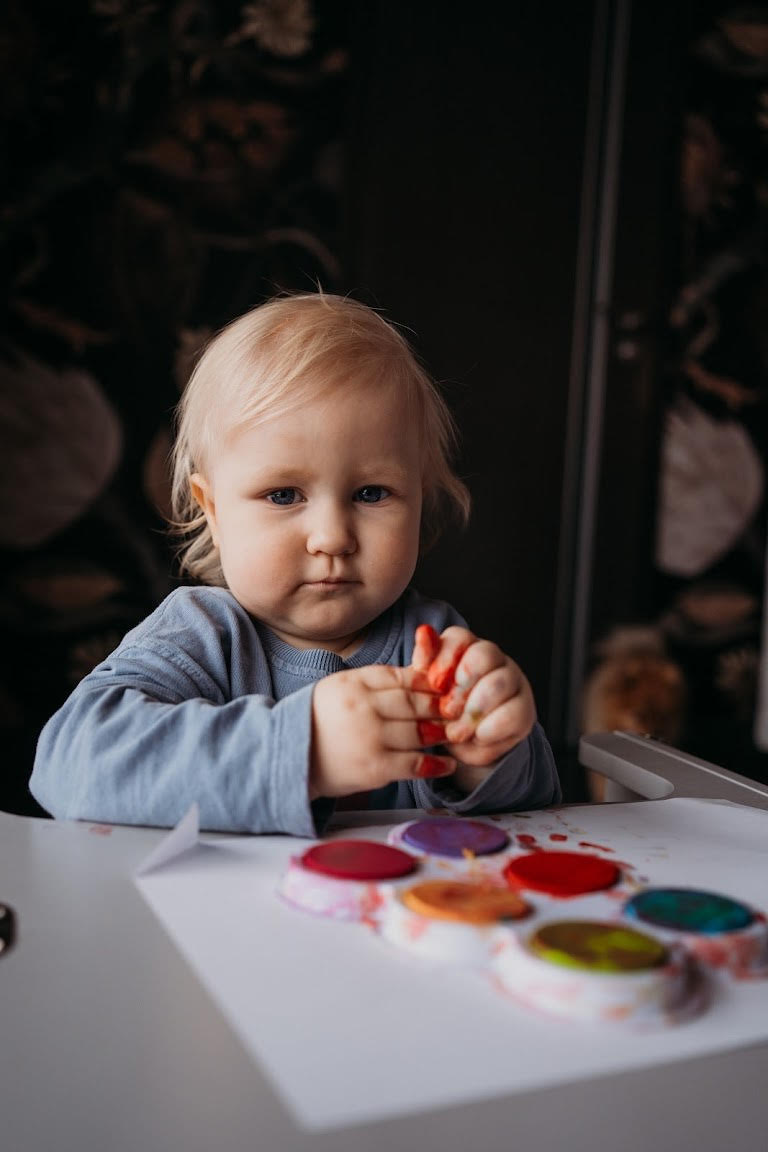 ohutud näpuvärvid vesivärvid guaššvärvid joonistustarbed kunstivahendid lapsele crea lign näpuvärvidega komplekt värvikomplekt