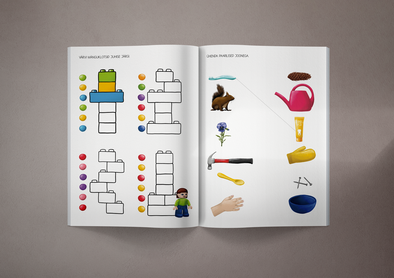 töövihik 3-4-aastastele