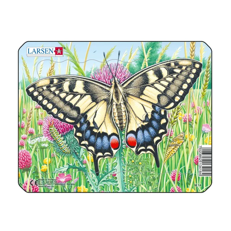 liblikaga realistlik pusle - pääsusaba