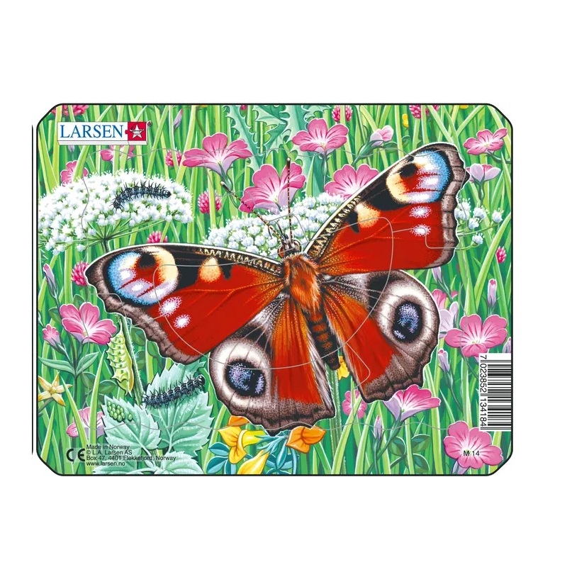 liblikaga realistlik pusle - päevapaabusilm