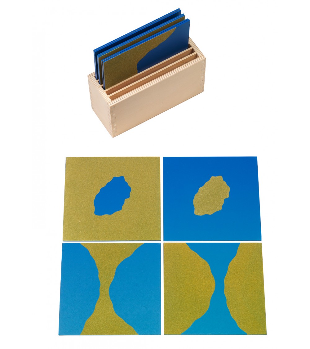 maa ja vee pinnavormide kaardid karbiga - 2