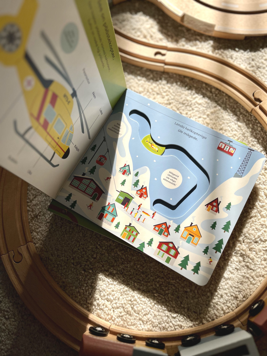 liikuvate detailidega raamat päästjatest