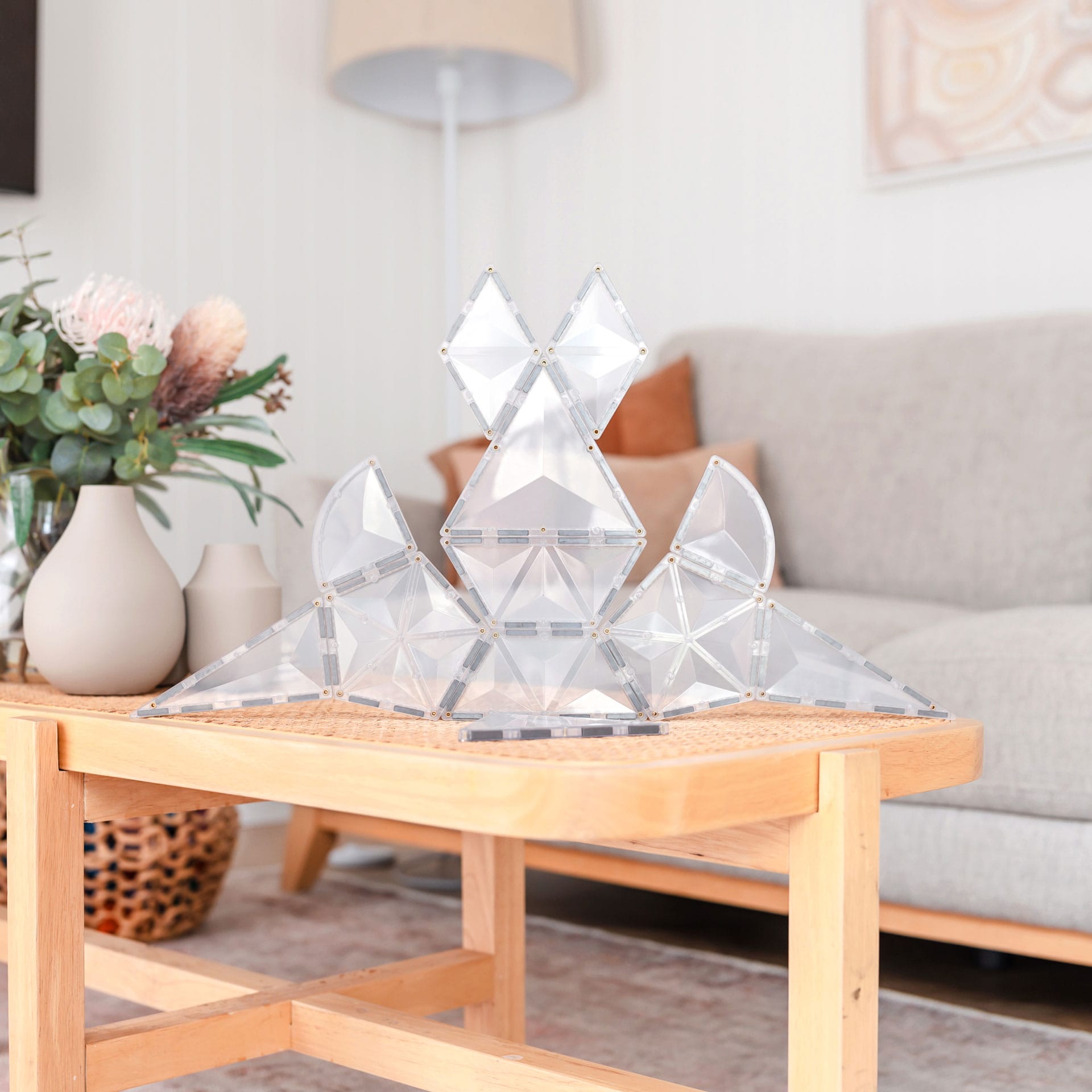 Connetix magnetklotside läbpaistev komplekt