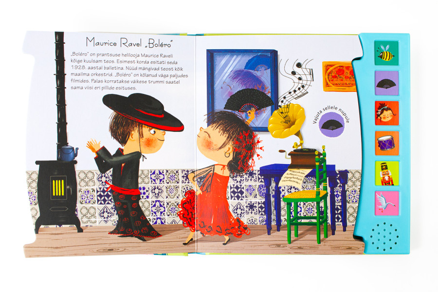 realistlike helidega raamat