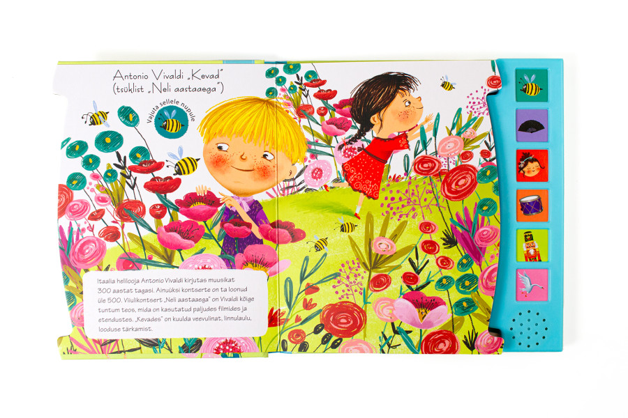 realistlike helidega raamat