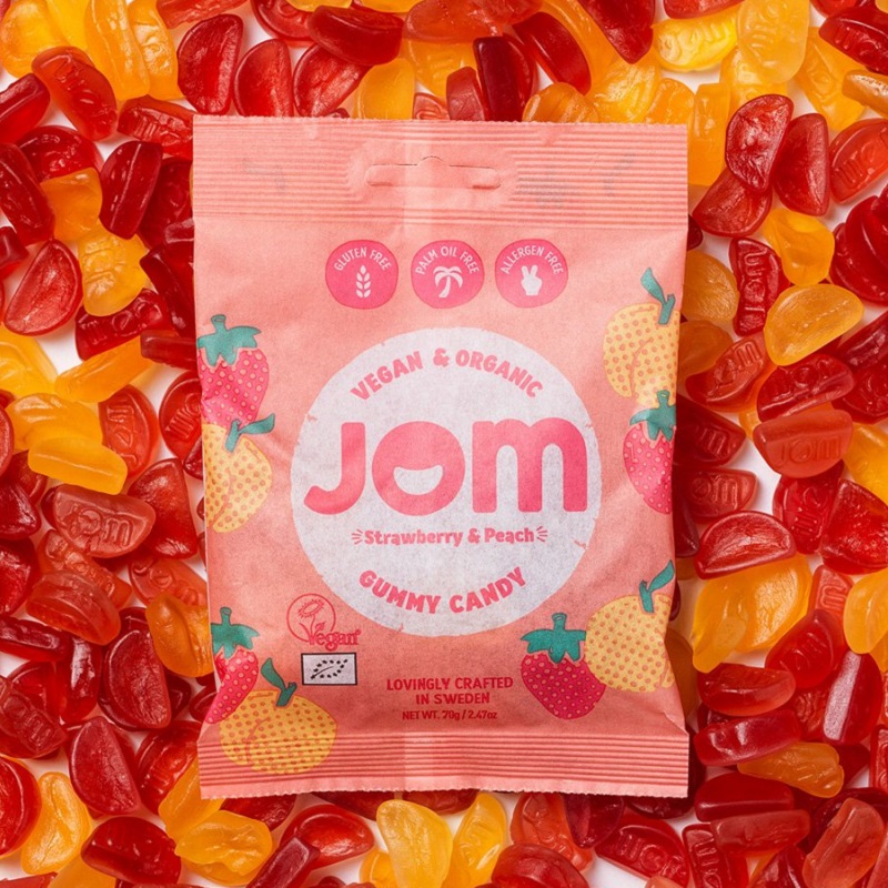 Mahedad ja looduslikud JOM kummikommid Mahedad ja looduslikud JOM kummikommid