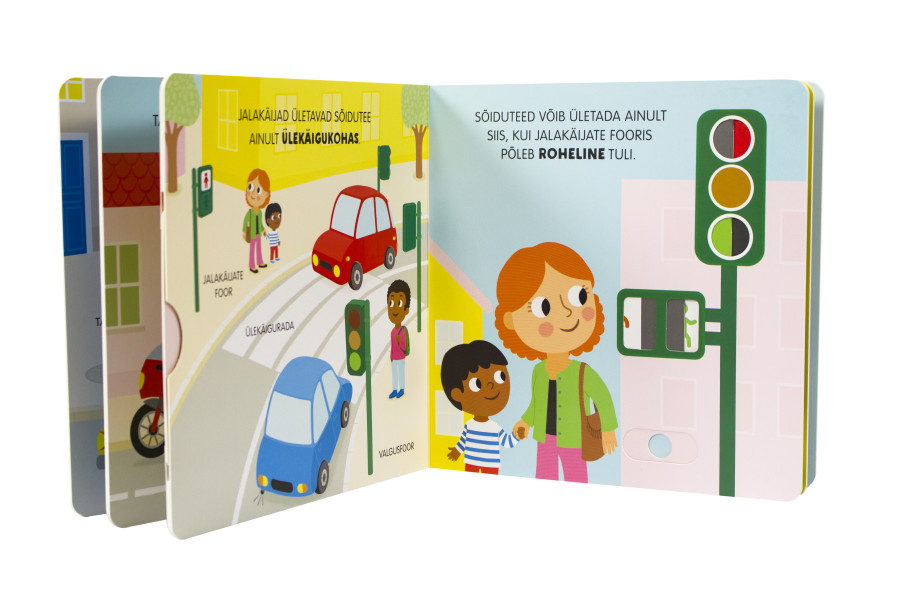 Liikuvate detailidega raamat lastele