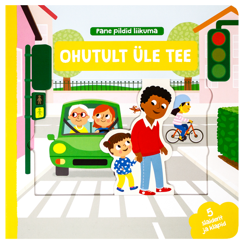 Liikuvate detailidega raamat lastele