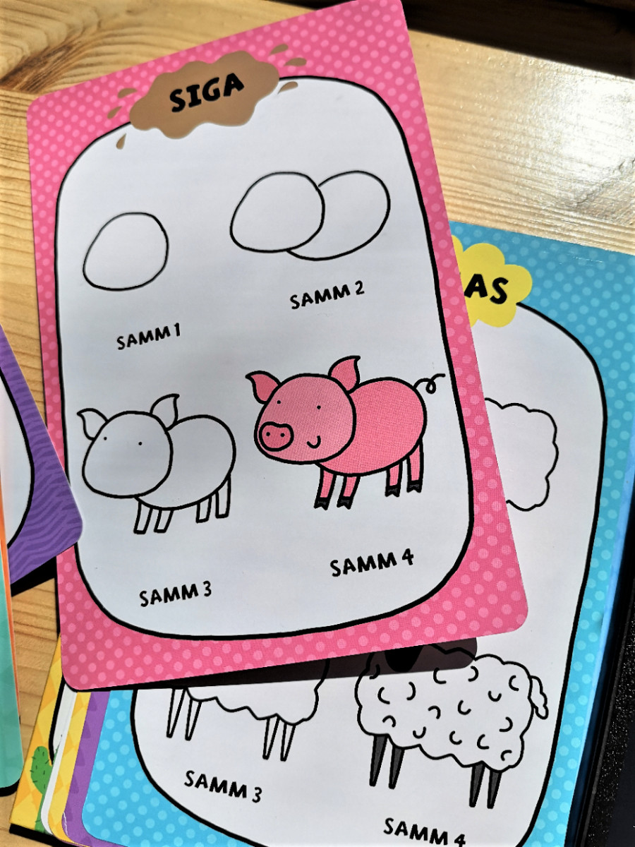 Lcd tahvel õppekaartidega 1 Lcd tahvel õppekaartidega 1