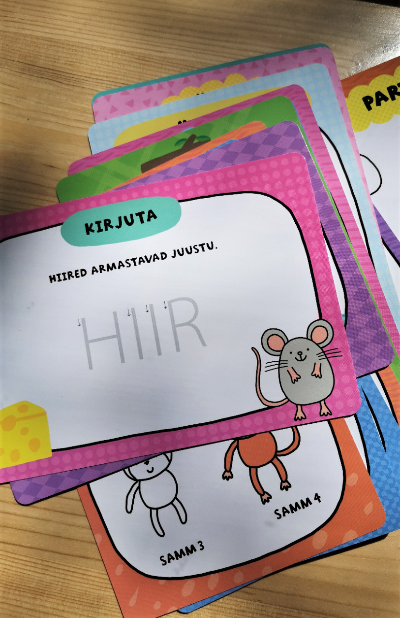 Lcd tahvel õppekaartidega 1 Lcd tahvel õppekaartidega 1