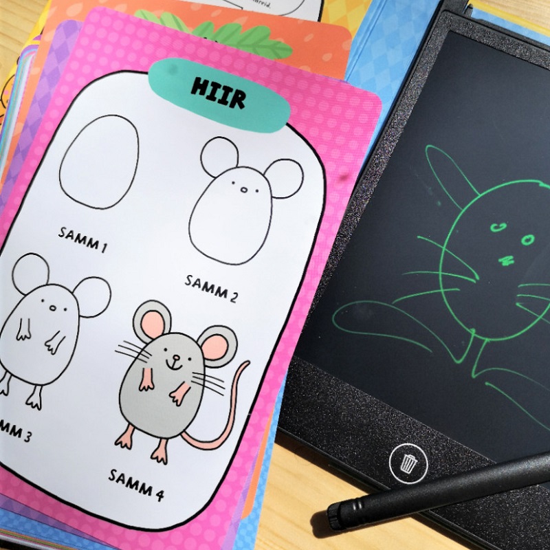 Lcd tahvel õppekaartidega 1