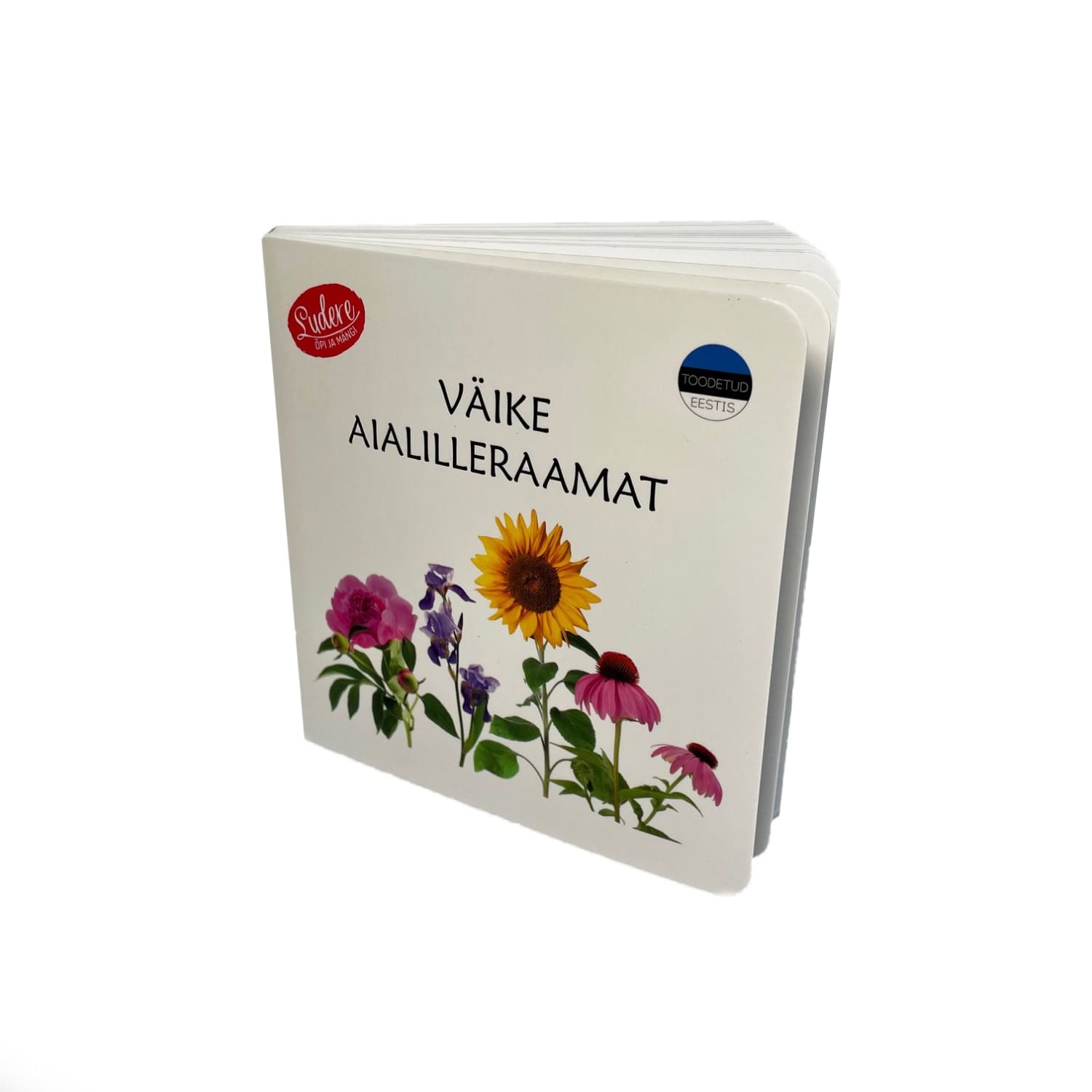 aialilledest realistlike fotodega raamat