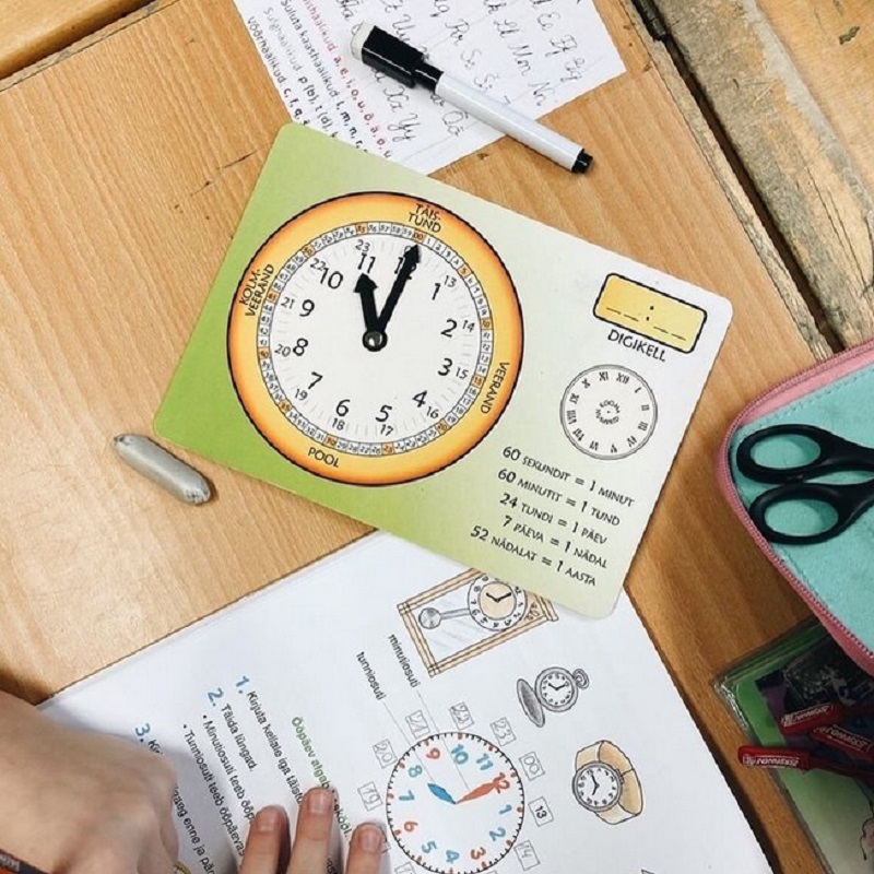 eestikeelne õppekell lastele