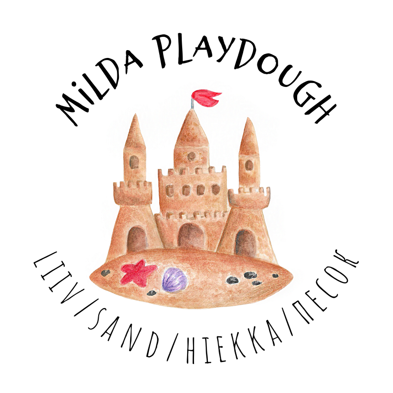 looduslik plastiliin sensoorne elamus liivaga