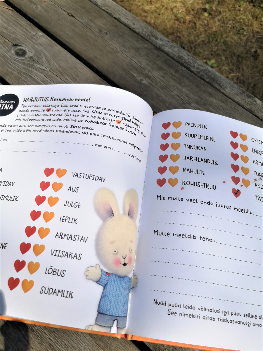 Mina olen mina raamat