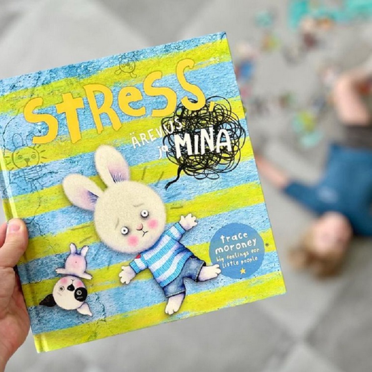 tunnete raamat stress ärevus emotsioonid lastele