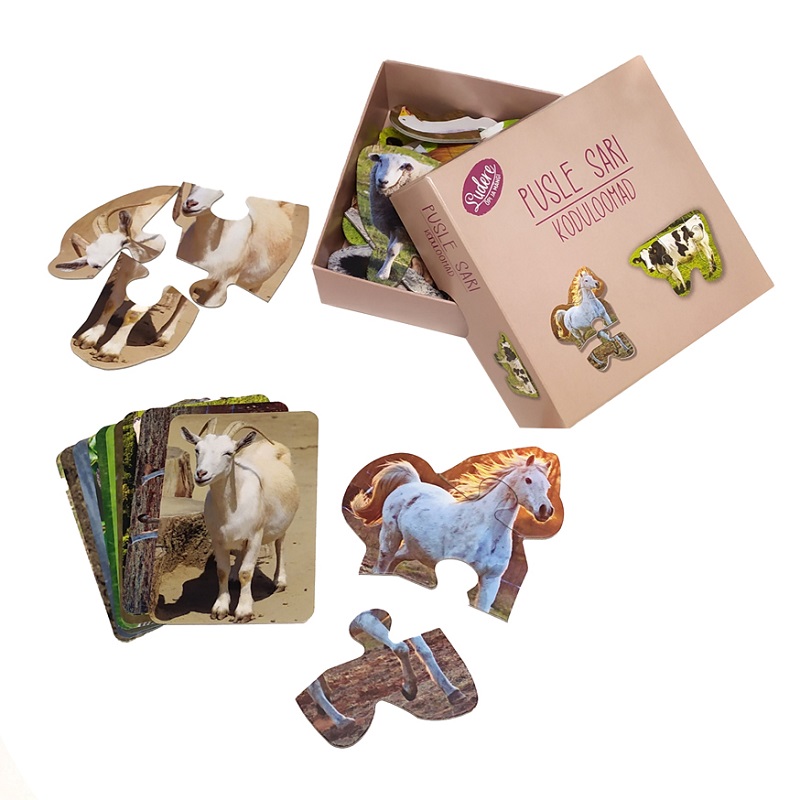 koduloomadega puslekomplekt