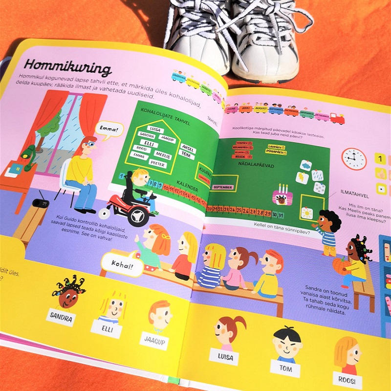 Mina lähen lasteaeda eluline raamat