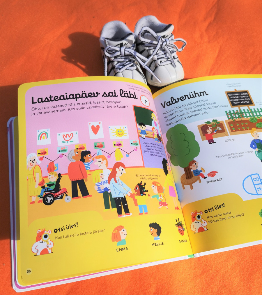 Mina lähen lasteaeda eluline raamat