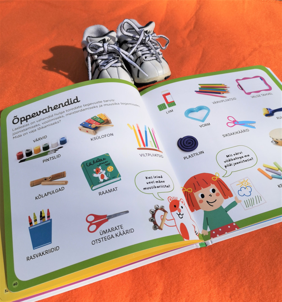 Mina lähen lasteaeda eluline raamat