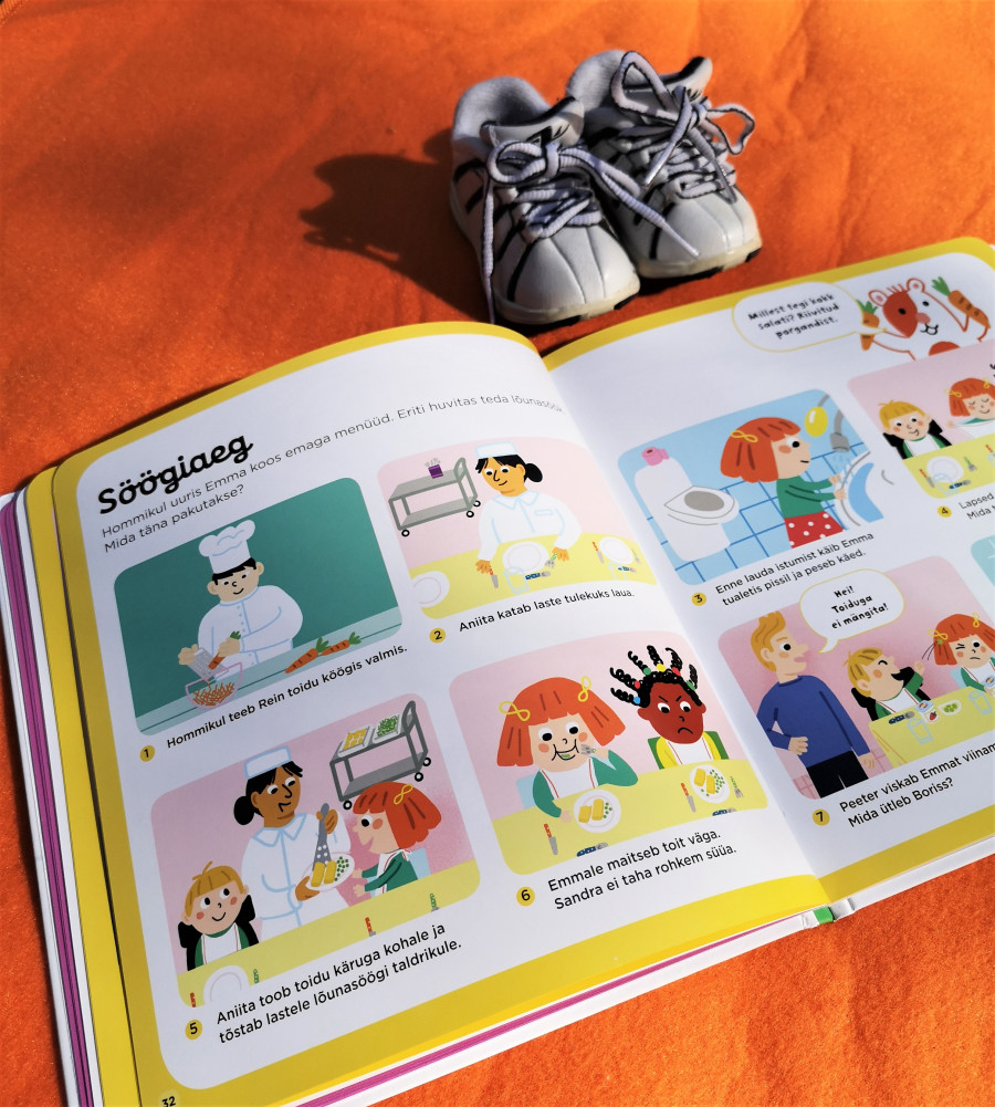 Mina lähen lasteaeda eluline raamat