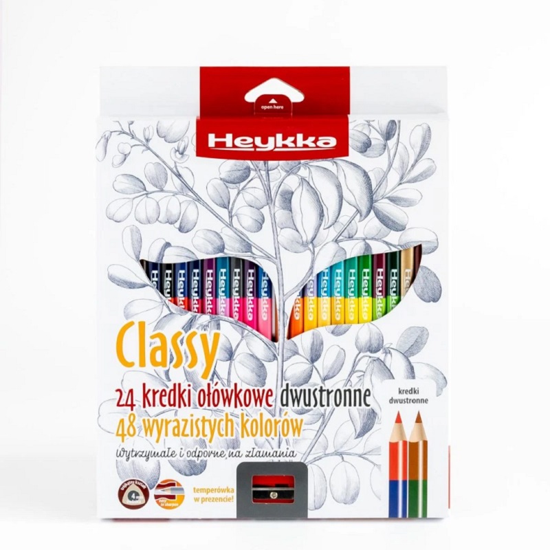 kahepoolne värvipliiats komplekt