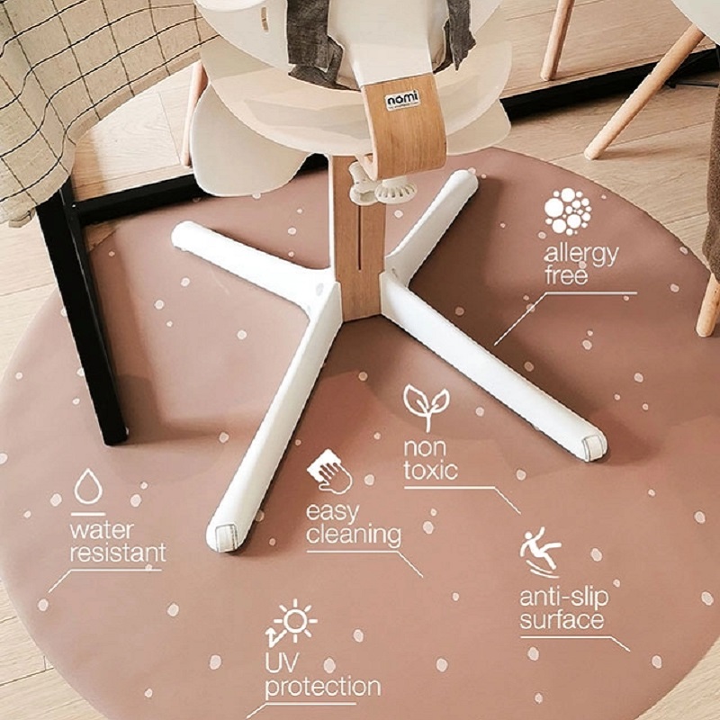 laste põrandamatt söögitooli alla