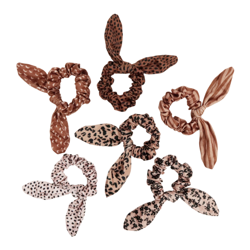 Patsikummid Scrunchie, kuud ja triibud-6