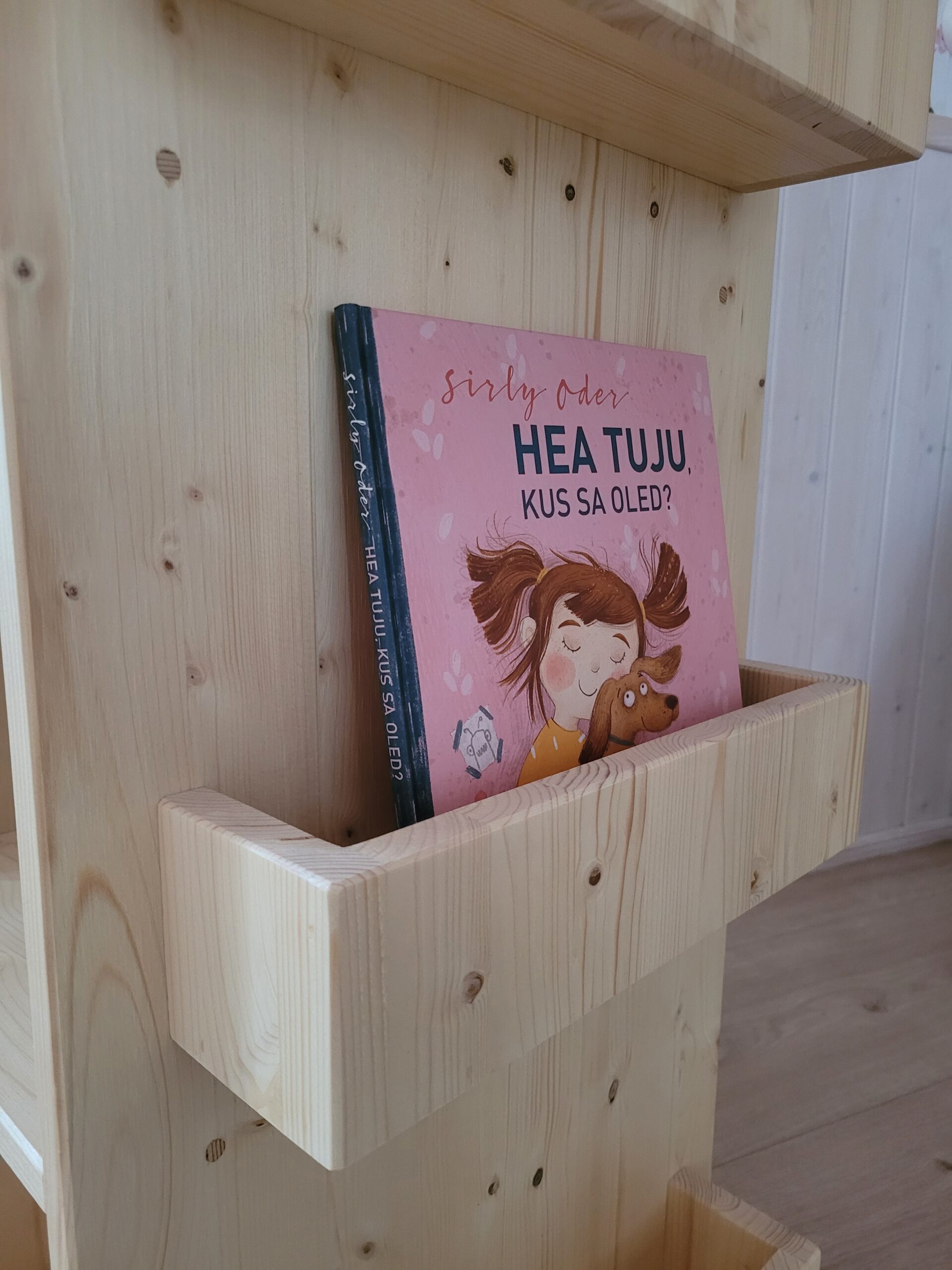 Puidust raamaturiiul pöörlev (22)