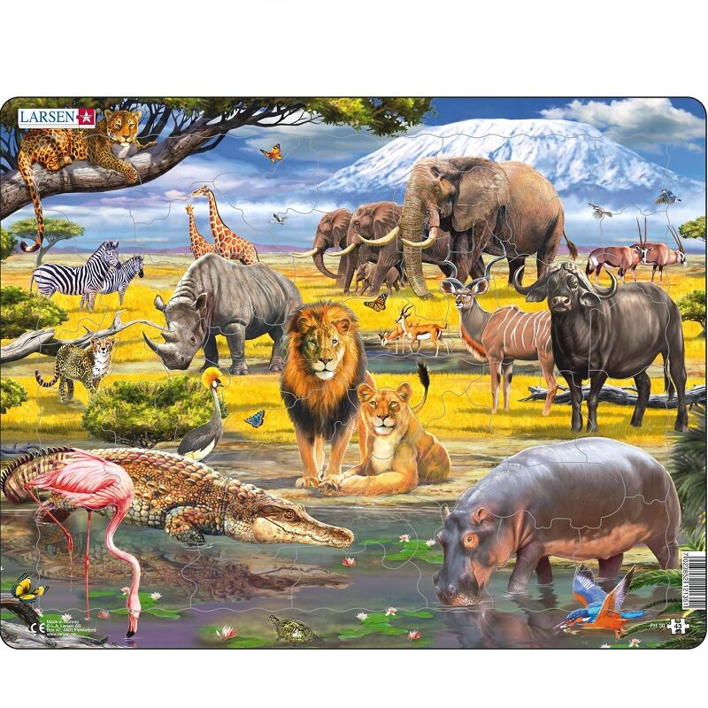 savannist realistlik pusle