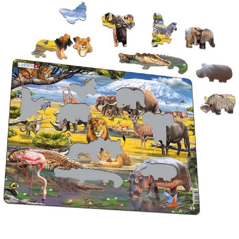 savannist realistlik pusle