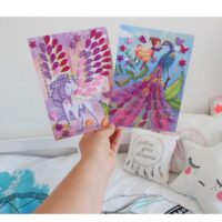 glitterkaartide meisterdamiskomplekt
